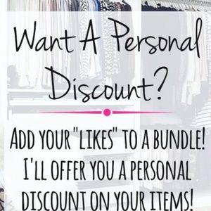 Create a bundle and make an offer!